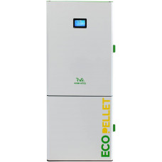 A++. Caldera de pellets Robin Wood EcoPellet 30 kW Calefacción automática de pellet/calentador de pellet/calefacción de estufa de pellets [Clase de eficiencia energética A++]