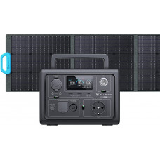 BLUETTI Generador Solar EB3A con Panel Solar PV200 Incluido BLUETTI Generador Solar EB3A con Panel Solar PV200 Incluido