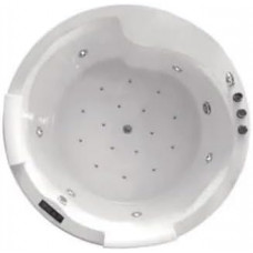 Bañera circular empotrable de 160 cm Bañera circular empotrable de 160 cm