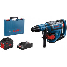 Bosch Professional BITURBO GBH 18V-45 C - Martillo perforador a batería (18V, 12,5 J, Ø máx. hormigón 45 mm, SDS max, Connectivity, 2 bat. 12.0 Ah ProCORE, maletín) 