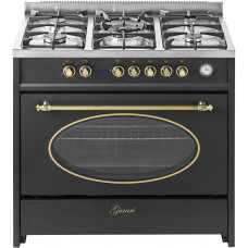 Cocina de gas GURARI GCH E 914 BL r, retro, gas eléctrico Cocina de gas GURARI GCH E 914 BL r, retro, gas eléctrico