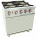 Cocina de gas con 4 fuegos con controlador y horno termostático 