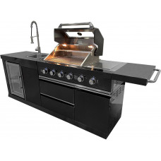 Cocina para exteriores 119 x 60 x 262 cm Cocina para exteriores 119 x 60 x 262 cm