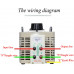 Convertidor de Voltaje de Potencia Transformadores de Electricidad Elevador Reductor de Voltaje 220V 0-250v CA 500W 1000W 2000W Monofásico Vertical Conversión Simple