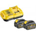 DeWalt DCS7485T2-QW Sierra de Mesa sin escobillas XR Flexvolt 54V con 2 baterías 54V/18V Li-Ion 6, 0 W, 54 V, Negro y Amarillo, Set de 5 Piezas DeWalt DCS7485T2-QW Sierra de Mesa sin escobillas XR Flexvolt 54V con 2 baterías 54V/18V Li-Ion 6, 0 W, 54 V, Negro y Amarillo, Set de 5 Piezas