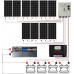 ECO-WORTHY 1700W 6KWh día Kit Panel Solar Sistema de Energía Solar para Casa Sin Red 