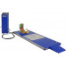  Elevador de tijeras, 75 mm, plano, para motocicleta, accionamiento eléctrico, 600 kg 