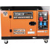 Generador diesel de 3 fases DT-6000SE-3 230 V 5,5 kW 