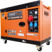 Generador diesel de 3 fases DT-6000SE-3 230 V 5,5 kW 