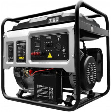 Generador para pequeño y portátil de gasolina industrial, potencia trifásica al aire libre, corriente de emergencia 10 kW Generador para pequeño y portátil de gasolina industrial, potencia trifásica al aire libre, corriente de emergencia 10 kW