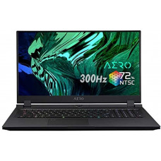  Gigabyte AERO 17 KC-8ES6150SH - Ordenador portatil de 17.3" FullHD 300Hz ( Intel Core i7-10870H, 16GB RAM, 1TB SSD, Nvidia RTX3060GB-6GB, Windows 10 Home) Negro - Teclado QWERTY Español 