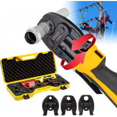 Alicates de engarzado hidráulicos recargables profesionales de 12V/3Ah Alicates de engarzado hidráulicos recargables profesionales de 12V/3Ah