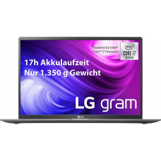LG gram 17Z90N-V.AA77G - 43,18 cm (17") - Core i7 1065G7 - 16 GB RAM - 1 TB SSD LG gram 17Z90N-V.AA77G - 43,18 cm (17") - Core i7 1065G7 - 16 GB RAM - 1 TB SSD