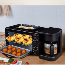 Máquina de desayuno multifuncional para hornear 