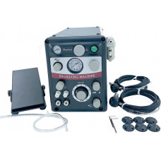 Máquina de grabado neumático de doble control 