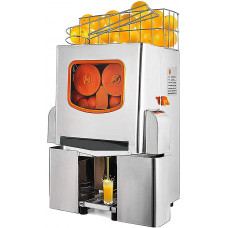Máquina para hacer jugo de naranja fresca comercial, Exprimidor de jugo de cítricos eléctrico Exprimidor automático de naranja Máquina para hacer bebidas de jugo 20 naranjas por minuto Máquina para hacer jugo de naranja fresca comercial, Exprimidor de jugo de cítricos eléctrico Exprimidor automático de naranja Máquina para hacer bebidas de jugo 20 naranjas por minuto