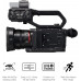 Panasonic HC-X2000E - Videocámara 4K (asa extraíble con LED y micrófono, lente Leica, Live Streaming, gran angular 25 mm, zoom óptico 24x, Wifi), negro Panasonic HC-X2000E - Videocámara 4K (asa extraíble con LED y micrófono, lente Leica, Live Streaming, gran angular 25 mm, zoom óptico 24x, Wifi), negro