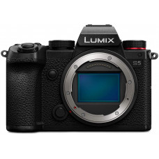 Panasonic LUMIX DC-S5E-K - Cámara Evil de 24 MP (Pantalla táctil de 3", Estabilizador Óptico de 5 Ejes, Visor OLED, RAW, Wi-Fi, 4 K, Función AF, Protección contra Polvo y Salpicaduras) Negro Panasonic LUMIX DC-S5E-K - Cámara Evil de 24 MP (Pantalla táctil de 3", Estabilizador Óptico de 5 Ejes, Visor OLED, RAW, Wi-Fi, 4 K, Función AF, Protección contra Polvo y Salpicaduras) Negro