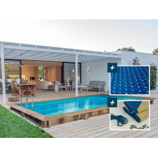 Piscina Rectangular de Madera Tobago 