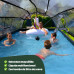 Piscina con Bomba de Filtro de Arena y cúpula y Bomba de Calor Infantil Exit Toys Wood 400 x 200 x 100 cm Piscina con Bomba de Filtro de Arena y cúpula y Bomba de Calor Infantil Exit Toys Wood 400 x 200 x 100 cm