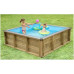 Piscina de madera NaturalWood Pistoche – 2,26 x 2,26 x 0,63 m 