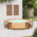 Piscina y spa marco de madera de acacia maciza de 273 x 53 cm Piscina y spa marco de madera de acacia maciza de 273 x 53 cm