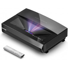 Proyector 4k Tiro Ultracorto TV, Dolby Audio 2500 ANSI Lumen, HDR 10 MEMC Operación Silenciosa 25dB 30.000 Horas, Relación de Contraste Dinámico de 15.000: 1, Pantalla Grande de 100 Pulgadas