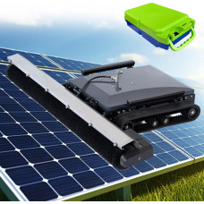 Robot limpieza paneles solares 