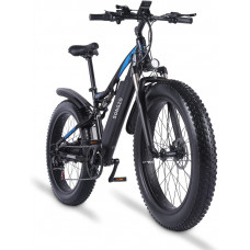 SONGZO Bicicleta eléctrica 26 Pulgadas Motor De Alto Rendimiento Bicicleta eléctrica De montaña con Batería de Litio de 48V 17AH y Doble Amortiguador SONGZO Bicicleta eléctrica 26 Pulgadas Motor De Alto Rendimiento Bicicleta eléctrica De montaña con Batería de Litio de 48V 17AH y Doble Amortiguador