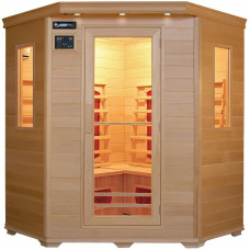 Sauna de infrarrojos 150 x 150 x 60 x 120 x 60 cm Sauna de infrarrojos 150 x 150 x 60 x 120 x 60 cm