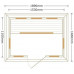 Sauna de infrarrojos 153 x 110 cm con techo adecuado para instalación en exteriores cromoterapia Sauna de infrarrojos 153 x 110 cm con techo adecuado para instalación en exteriores cromoterapia