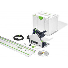 Sierra de pista TS 55 FEQ-F-Plus-FS con riel guía de 1400 mm Sierra de pista TS 55 FEQ-F-Plus-FS con riel guía de 1400 mm