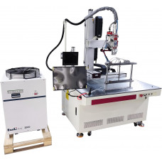 Soldador láser de fibra de trabajo de 2000 W para soldadura de metal Soldador láser de fibra de trabajo de 2000 W para soldadura de metal