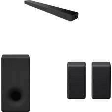 Sony HT-A5000 Barra de Sonido con tecnología Dolby Atmos + Sony SA-SW3 Subwoofer Compacto + Sony SA-RS3S Altavoz inalámbrico Trasero Sony HT-A5000 Barra de Sonido con tecnología Dolby Atmos + Sony SA-SW3 Subwoofer Compacto + Sony SA-RS3S Altavoz inalámbrico Trasero