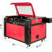 VEVOR 100 W Máquina de Grabado Láser CO2 USB 900 x 600 mm
