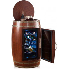 Vitrina Vintage Con Barril De Vino Barra De Hielo Integrada Vitrina Vintage Con Barril De Vino Barra De Hielo Integrada