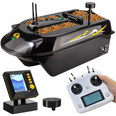 YLLLLY GPS Pesca de mar RC Bait Boat Sonarar Fishder Auto Navigation 3hull 8kg Cargando 600m Distancia Pesca Inteligente Control Remoto Barco, Barco de Cebo, Barco de Cebo de Pesca, Barco de YLLLLY GPS Pesca de mar RC Bait Boat Sonarar Fishder Auto Navigation 3hull 8kg Cargando 600m Distancia Pesca Inteligente Control Remoto Barco, Barco de Cebo, Barco de Cebo de Pesca, Barco de