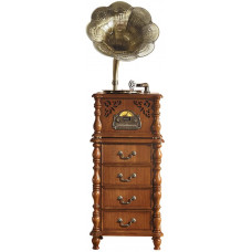 ZSMLB Tocadiscos Gramófono Altavoz Disco Vinilo Retro Electro fonógrafo, Reproductor/Radio FM/USB/Bluetooth, Estilo Europeo Living/uRoom Muebles el hogar Decoración Vintage ZSMLB Tocadiscos Gramófono Altavoz Disco Vinilo Retro Electro fonógrafo, Reproductor/Radio FM/USB/Bluetooth, Estilo Europeo Living/uRoom Muebles el hogar Decoración Vintage