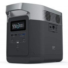  ECOFLOW Generador de corriente (EFDELTA) UPS 1260Wh, 4 1800W máx. 3.300W Generador portátil Se puede cargar con paneles solares para viajes de camping 