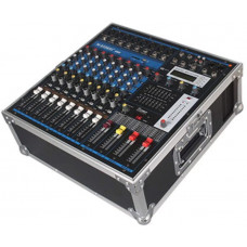 Mezclador de audio portátil Mezclador Maleta portátil con el amplificador de 8 canales del mezclador con el amplificador mezclador profesional de la etapa del amplificador mezclador con el amplificado Mezclador de audio portátil Mezclador Maleta portátil con el amplificador de 8 canales del mezclador con el amplificador mezclador profesional de la etapa del amplificador mezclador con el amplificado