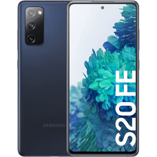  Samsung Smartphone Galaxy S20 FE con Pantalla Infinity-O FHD+ de 6,5 Pulgadas, 8 GB de RAM y 256 GB de Memoria Interna Ampliable, Batería de 4500 mAh y Carga rápida Azul (Version ES) 