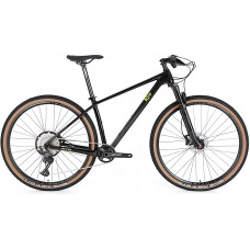 Bicicleta de montaña ICe MT10 Cuadro en Fibra de Carbono, Rueda 29", monoplato, 12V, Color: Negro (19" L) Bicicleta de montaña ICe MT10 Cuadro en Fibra de Carbono, Rueda 29", monoplato, 12V, Color: Negro (19" L)