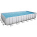 Bestway 56475 Piscina, Gris, 732 x 366 x 132 cm Bestway 56475 Piscina, Gris, 732 x 366 x 132 cm
